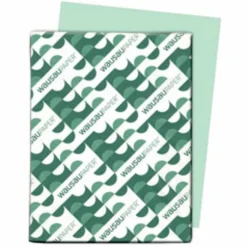 Exact Vellum Bristol Card Stock, Green, Letter (8.5