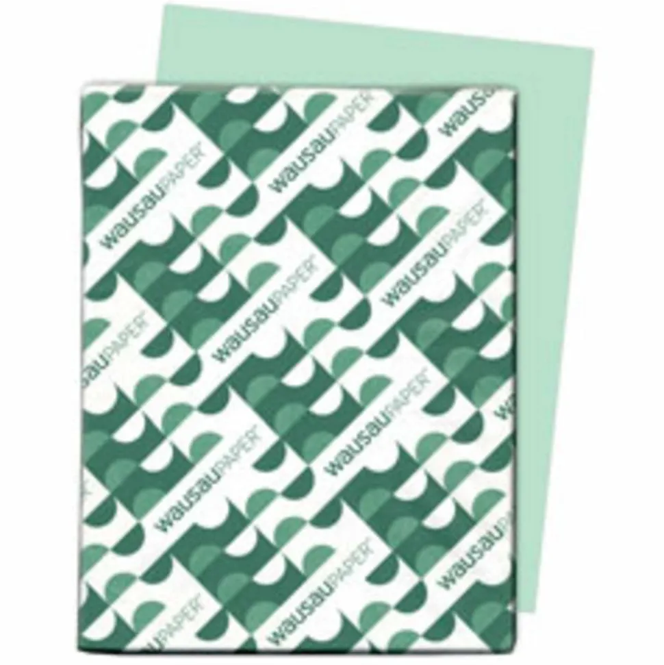 Exact Vellum Bristol Card Stock, Green, Letter (8.5" x 11"), 67 Lb, Pack Of 250