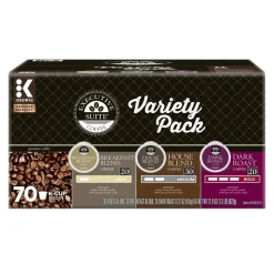 Executive Suite Coffee Single-Serve Coffee K-Cup, Variety Pack, Carton Of 70