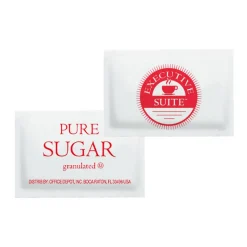 Executive Suite Pure Sugar, 0.1 Oz, Box Of 1,000 Packets