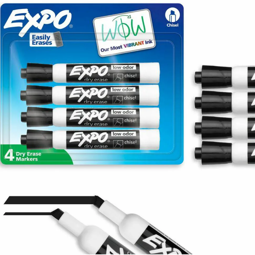 Expo Dry Erase Chisel Tip Markers