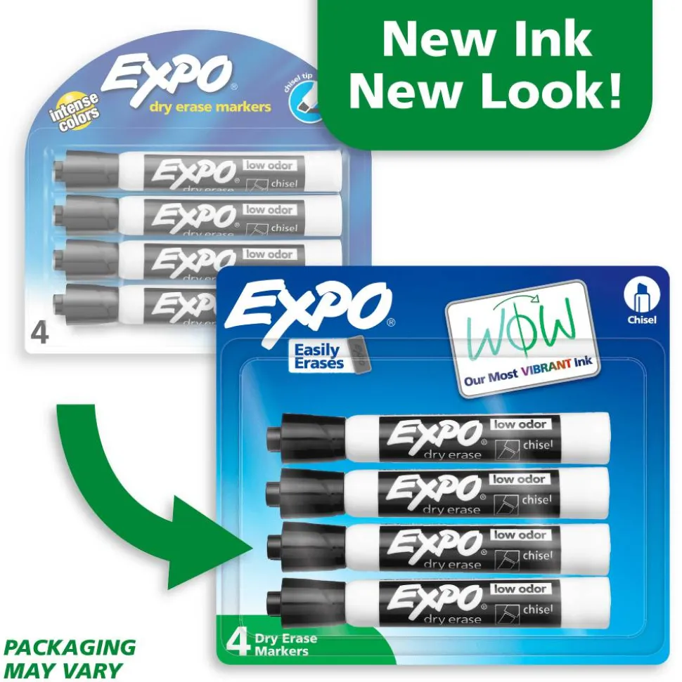 Expo Dry Erase Chisel Tip Markers
