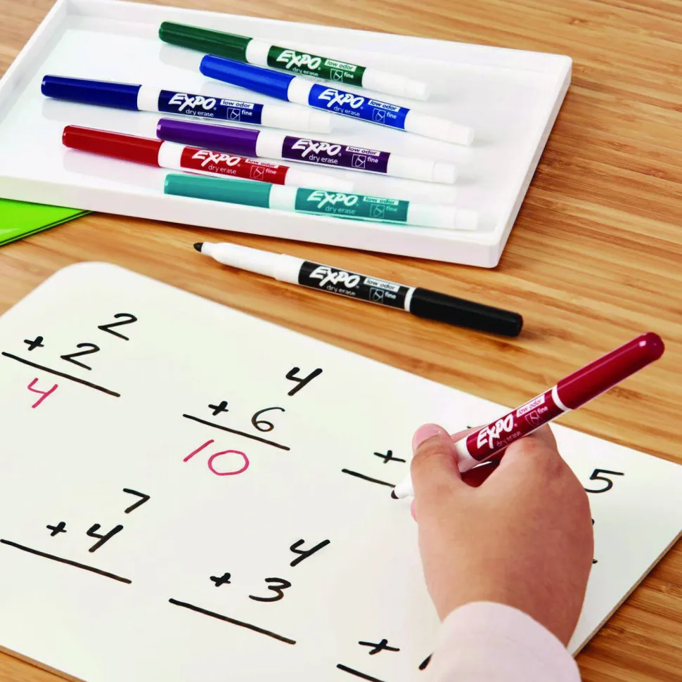 Expo Low-Odor Dry Erase Markers
