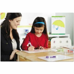 EXPO Low-Odor Dry-Erase Marker, Broad Chisel Tip, Green, Dozen