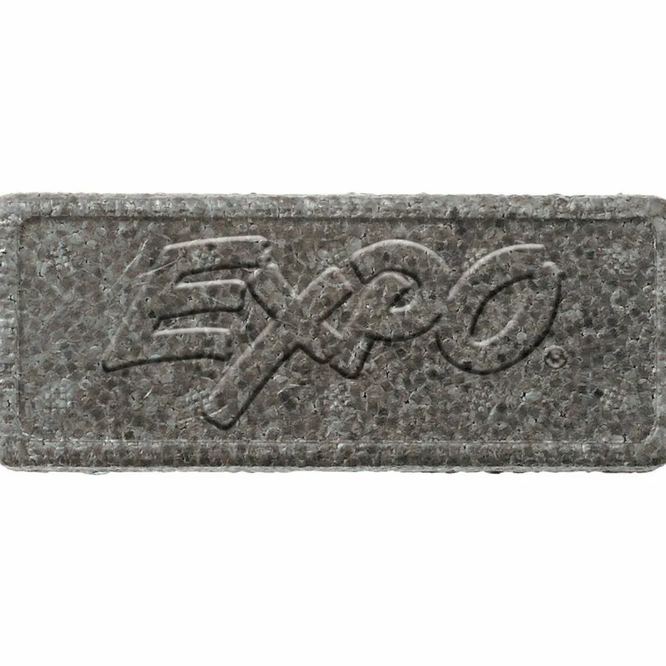 EXPO White Board CARE Dry Erase Eraser, 5.13" x 2.25" x 1.25", Charcoal