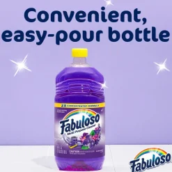 Fabuloso All-Purpose Cleaner, Lavender Scent, 169 Oz, Case of 3 Bottles
