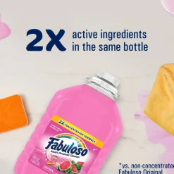 Fabuloso Multi-Purpose Cleaner, Watermelon Scent, 128 Oz, Case Of 4 Bottles