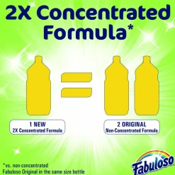 Fabuloso Multi-use Cleaner, Lavender Scent, 1 gal Bottle, 4/Carton
