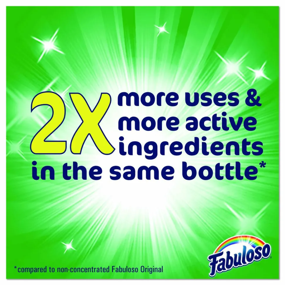 Fabuloso Multi-Use Cleaner, Passion of Fruits Scent, 169 oz Bottle, 3/Carton