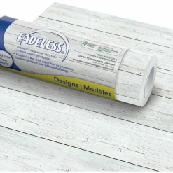 Fadeless Shiplap Design Board Art Paper