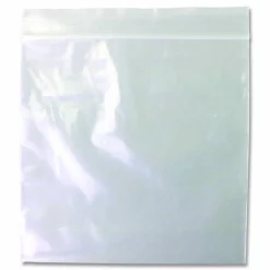 Fantapak Reloc Zippit Plastic Zipper Bags, 6" x 6", Clear, 1,000/Box
