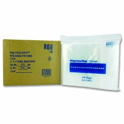 Fantapak Reloc Zippit Plastic Zipper Bags, 6