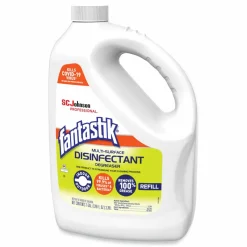 Fantastik Multi-Surface Disinfectant Degreaser, 1 Gallon Bottle, 4/Carton