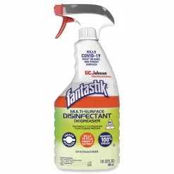 Fantastik Multi-Surface Disinfectant Degreaser, Herbal Scent, 32 oz Spray Bottle