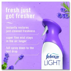 Febreze AIR, Lavender, 8.1 oz Aerosol Spray, 6/Carton