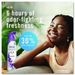 Febreze AIR, Lavender, 8.1 oz Aerosol Spray, 6/Carton