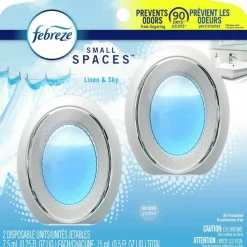 Febreze Linen/Sky Small Spaces - 2/pk- 6pk/ Carton