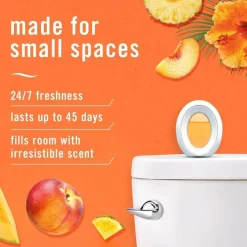 Febreze Odor-Fighting Bathroom Air Freshener, Hawaiian Aloha Scent, Pack Of 2 Units, 6 Packs per Carton