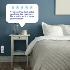 Febreze Plug-In Air Freshener, Starter Kit, Linen & Sky