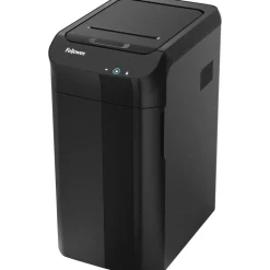 Fellowes AutoMax 350C Auto Feed Cross-Cut Shredder, 350 Auto/12 Manual Sheet Capacity