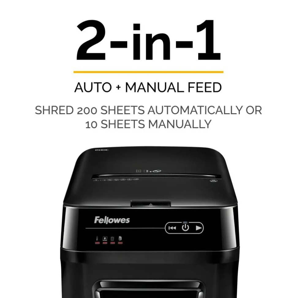 Fellowes AutoMax™ 200C Auto Feed Shredder