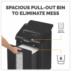 Fellowes AutoMax 100M Auto Feed Micro-Cut Shredder, 100 Auto/10 Manual Sheet Capacity