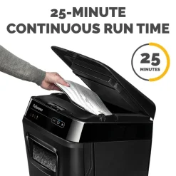 Fellowes AutoMax 200M 200 Sheet Micro-Cut Shredder, 4656201