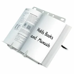 Fellowes BookLift Copyholder, Holds Up to 350 Legal Size Sheets, Plastic, Platinum