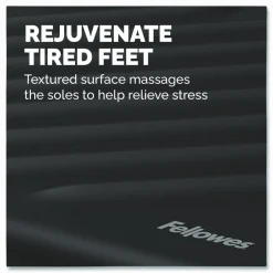 Fellowes Breyta Foot Rest, 19.3 x 14.2 x 3.9, Black