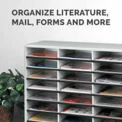 Fellowes 12-Compartment Desktop Organizer, 12 15/16