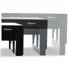Fellowes Designer Suites Height-Adjustable Monitor Riser With Storage Tray, 4.38"H x 16"W x 9.38"D, Black