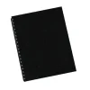 Fellowes Futura Heavyweight Unpunched Presentation Binding Covers, Letter Size (8-1/2" x 11), Black, Pack Of 25