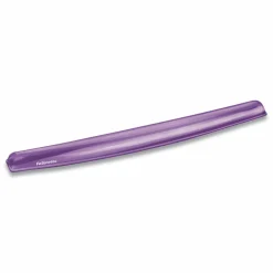 Fellowes Gel Crystals Keyboard Wrist Rest, 18.5 x 2.25, Purple