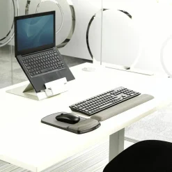 Fellowes Gel Wrist Rest, Graphite