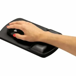 Fellowes Gel Wrist Rest/Mouse Pad, Graphite