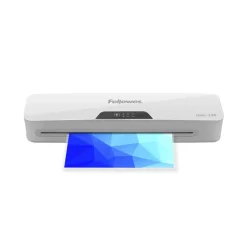 Fellowes Halo 125 Thermal Laminator With 25 ImageLast Pouches, 12-1/2" Width, White