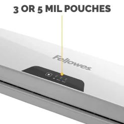 Fellowes Halo 125 Thermal Laminator With 25 ImageLast Pouches, 12-1/2