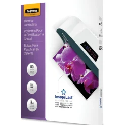 Fellowes ImageLast Thermal Laminating Pouches, UV Protection, 9