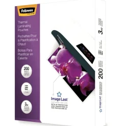 Fellowes ImageLast Thermal Laminating Pouches, Letter, 9 1/2