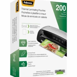 Fellowes Laminating Pouches, Letter, 5 mil, 11 1/2