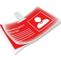 Fellowes Laminating Pouches, 5 mil, 3.88" x 2.63", Gloss Clear, 25/Pack