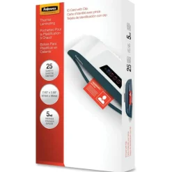 Fellowes Laminating Pouches, 5 mil, 3.88