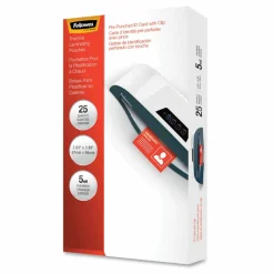 Fellowes Laminating Pouches, 5 mil, 3.88