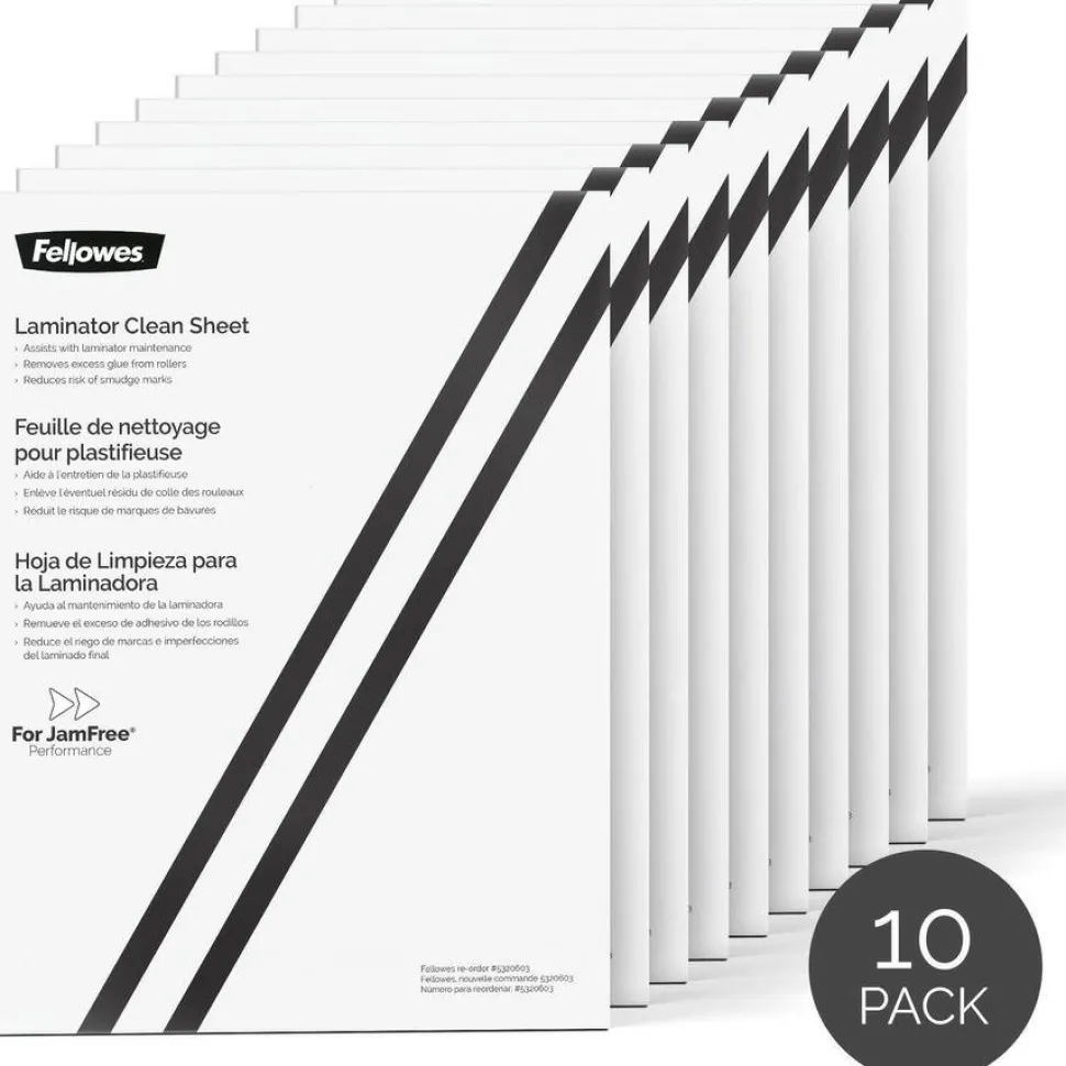 Fellowes Laminator Cleaning Sheets 10pk