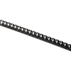 Fellowes Letter-Size Plastic Comb Bindings, 3/8", 55-Sheet Capacity, Black, Box Of 100