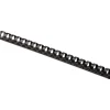 Fellowes Letter-Size Plastic Comb Bindings, 1/2", 90-Sheet Capacity, Black, Box Of 100