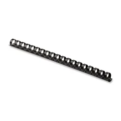 Fellowes Letter-Size Plastic Comb Bindings, 1/2