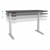 Fellowes Levado Laminate Table Top, 48" x 24", Mahogany