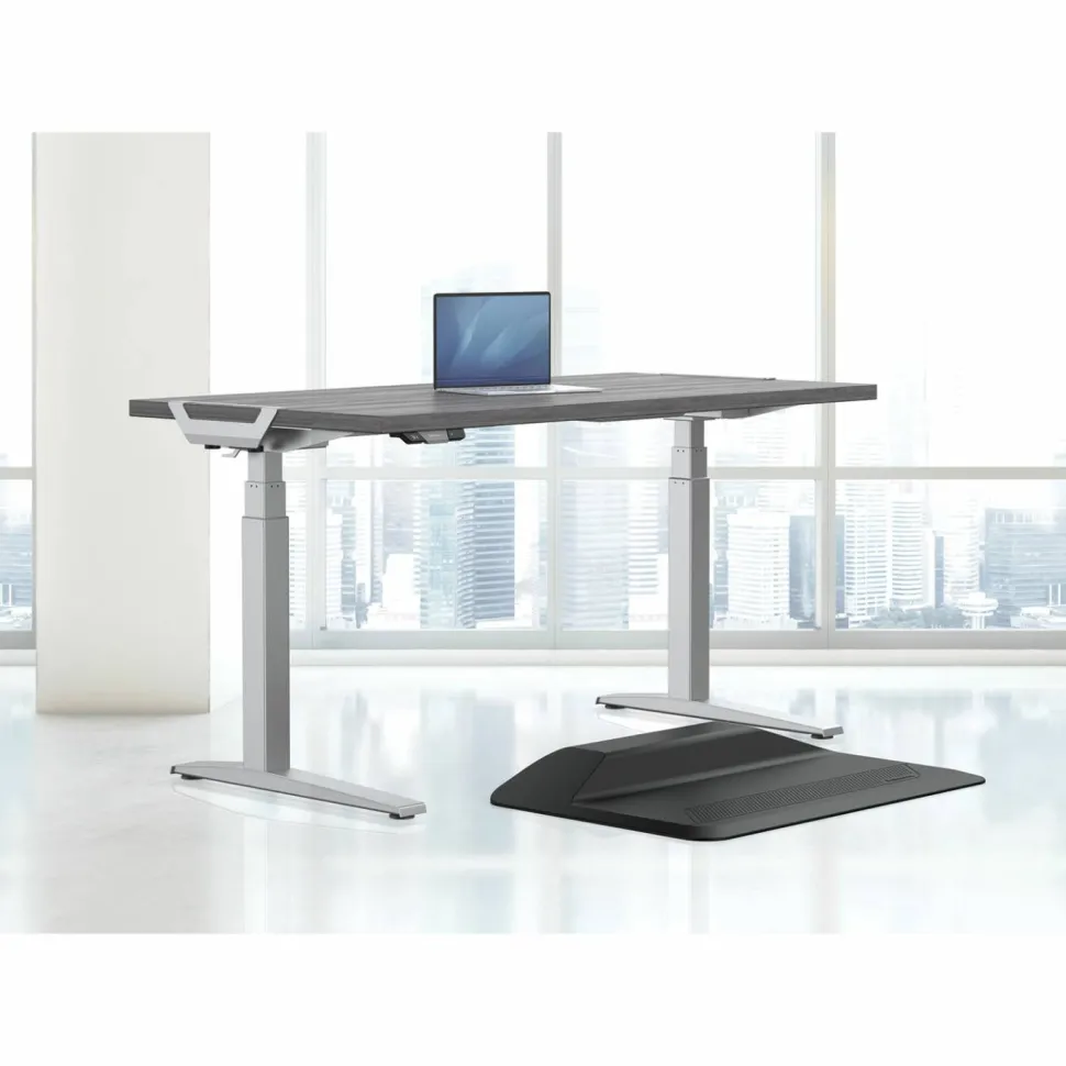 Fellowes Levado Laminate Table Top, 48" x 24", Mahogany