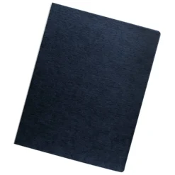Fellowes Linen Presentation Covers,11-1/4"x8-3/4",200/PK,Navy